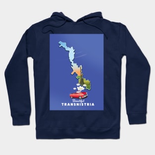 Transnistria map Hoodie